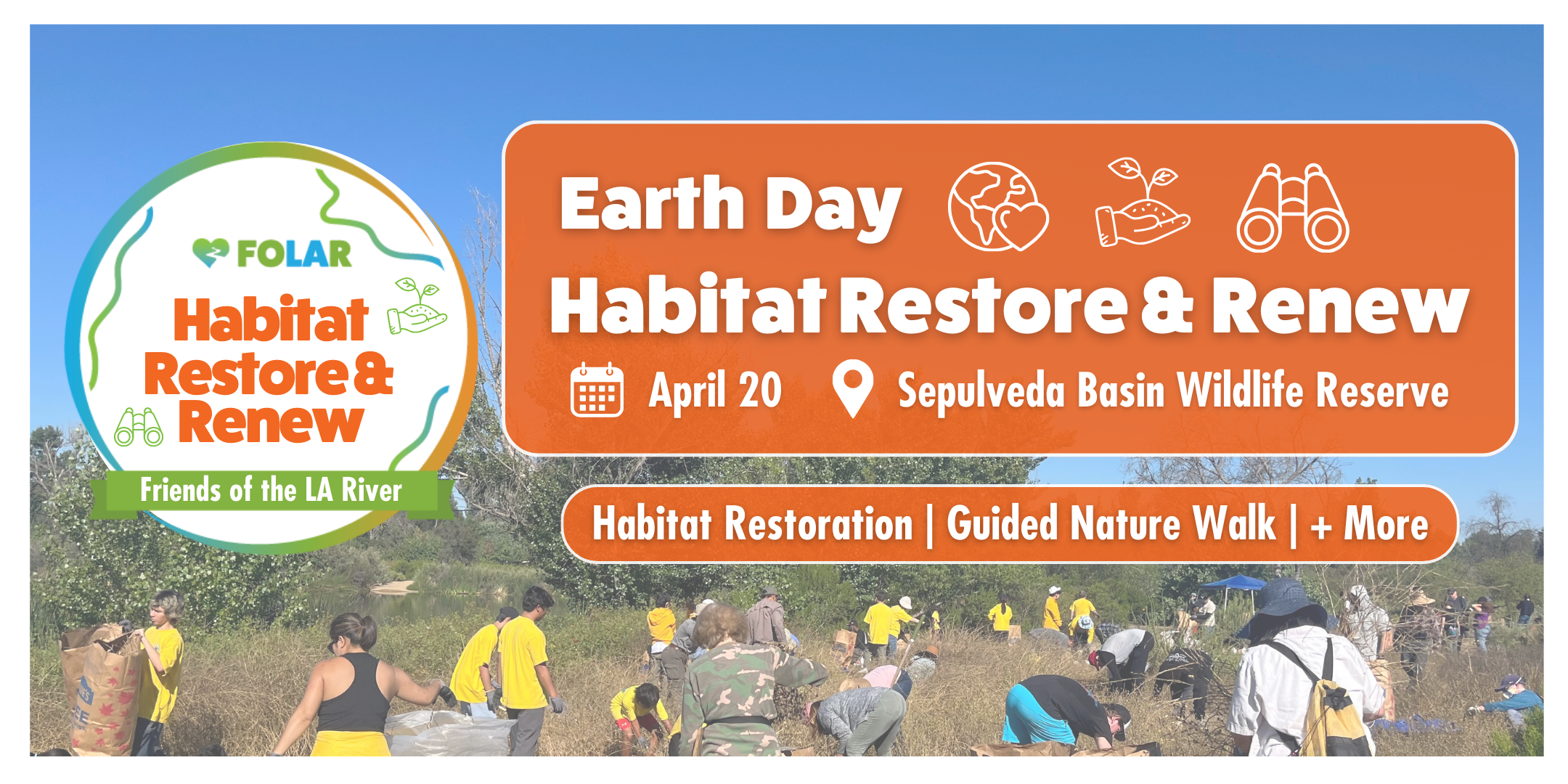 Earth Day Habitat Restore & Renew