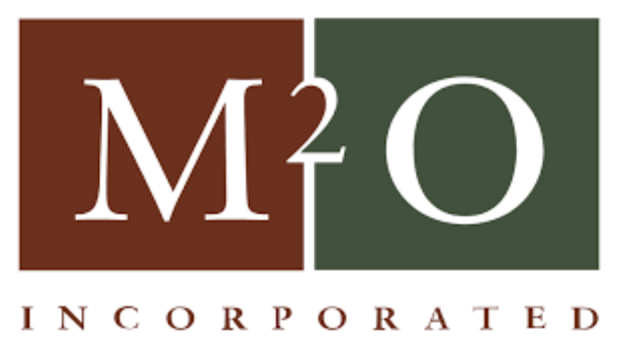 Logo for M2O Inc., one of Friends of the Los Angeles River's Organizational Members.