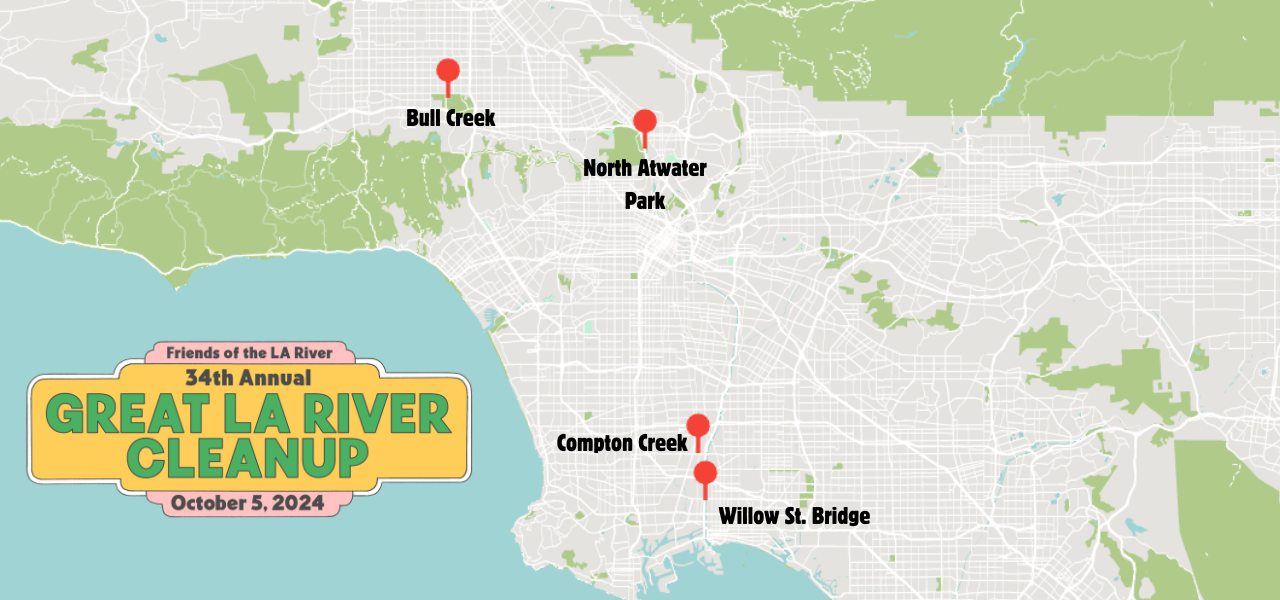 The Great LA River CleanUp 2024